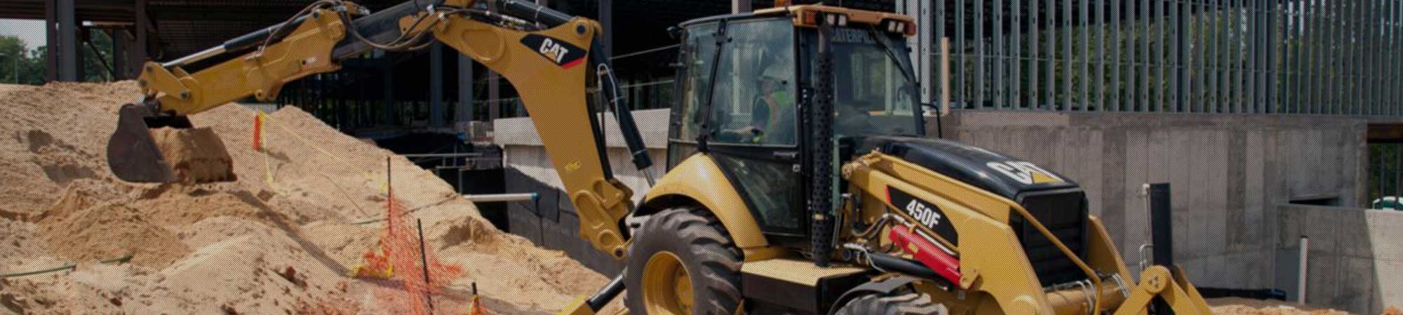 CAT loader backhoe